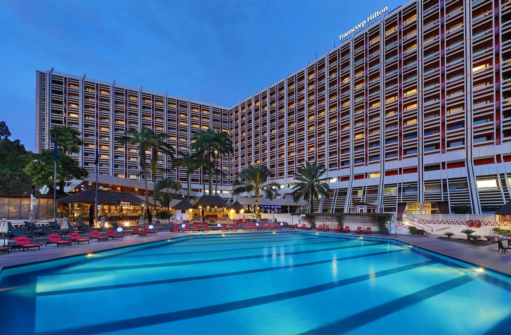 Hotel Transcorp Hilton Abuja Exterior foto